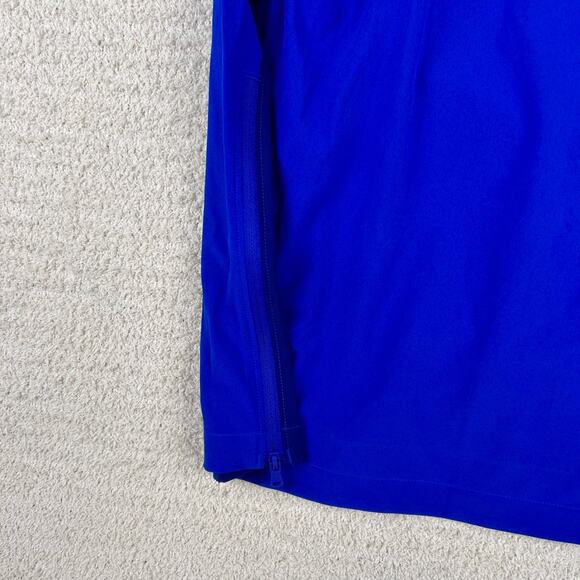 Under Armour Mens Top Small Blue Storm 1/4 Zip Pull Over Short Sleeve Loose Fit - Picture 5 of 12